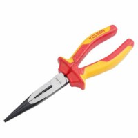 Диэлектрические длинногубцы Tolsen V16096 Premium VDE 160мм