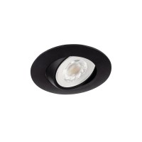 Точковий світильник Kanlux 39260 Fizu LED 1x4W 3000K/4000K/6500K 370Lm IP20 чорний