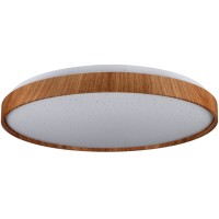 Потолочный светильник Vestum FOREST звездное небо 60Вт 395x65мм 3000К-6500К тиковое дерево