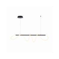 Люстра Zuma Line 20006PM-BK Balbo Led 1x45W 3000K-6000K 3200Lm IP20