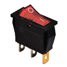 Переключатель TNSy KCD3-101N R/B с подсветкой красный (TNSy5500838)