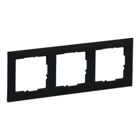 Рамка 3-постовая Legrand SUNO (чорный) 721523