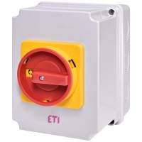 Переключатель Eti CS 63 10 PN2LK 3P 0-1 IP65 63A (4773225)
