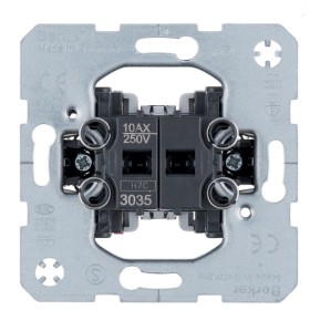 Вимикач 2-клавішний (механізм) 10АХ/250В Berker