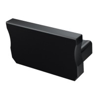 Заглушка Lumines для типу A без отвору чорний