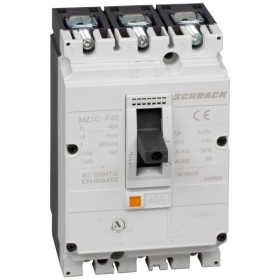 Автоматичний вимикач в литому корпусі типу Schrack MZ140431B 36кА 40А 3P