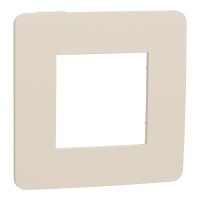 Одноместная рамка Schneider Electric Unica Studio Color NU280244 бежевая