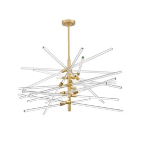 Люстра Zuma Line 5905316668447 Reykjavik G9 6x42W IP20 золотая