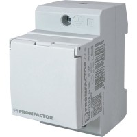 Розетка на DIN-рейку Promfactor RMD163