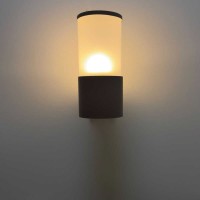 Світильник фасадний Violux CORSO-1D 40Вт E27 ІР44 чорний ( 500260 )