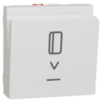 Карточный выключатель Schneider Electric NU328318 с подсветкой 10А 2М (белый)