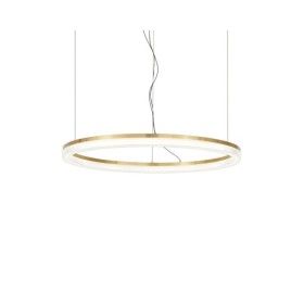 Люстра Ideal Lux 314921 Crown Led 1x42W 3000K 4300Lm IP20 Латунь