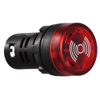 Блимаючий зумер Аско-Укрем AD22-22 BM/r 220В АС червоний (A0140030159)