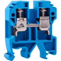 Набірна клемна колодка E.Next e.tc.din.pro.10.blue на DIN-рейку синя (p049020)