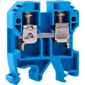 Наборная клеммная колодка E.Next e.tc.din.pro.10.blue на DIN-рейке синяя (p049020)