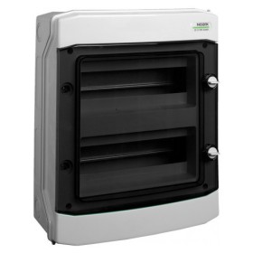 Настенный модульный щиток NOARK PHS 24T 2x12м IP65 (101495)