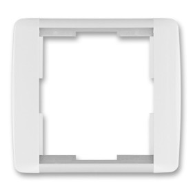 Рамка 1-местная белая/белo-ледяная, Element, АВВ
