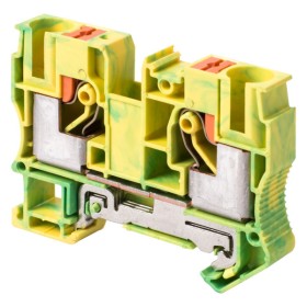 Наборная клеммная колодка заземления E.Next e.tc.z.din.spring.10 на DIN-рейке (s070016)