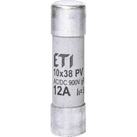 Запобіжник ETI 002625032 CH 10x38 gR-PV 12A 900V (50kA)