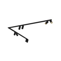 Светильник поворотный, спот Nowodvorski 7700 Mono Corner GU10 8x10W IP20 черный