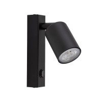 Бра, настінний світильник TK Lighting 11364 Nex GU10 1x10W IP20 чорний