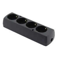 Колодка удлинителя SEZ GN-470S -CZ 4 гнезда с заземлением