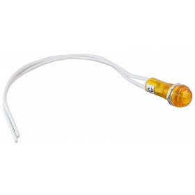 Сигнальна лампочка для кнопок Аско-Укрем PL1-101 220В жовта (A0140030022)