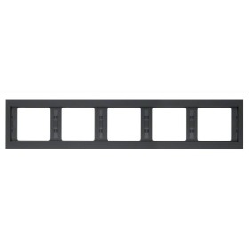 Рамка 5-местная, горизонтальная, антрацит Berker K.1