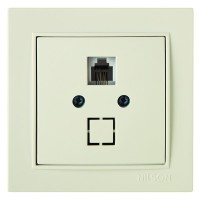 Розетка Nilson Thor кремова ТВ телефонна ( 27121040 )