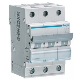 Автоматичний вимикач Hager MCN340 6кА C 40A 3P