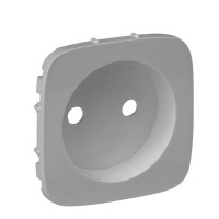 Панель розетки без з/к Legrand Valena Allure алюминий