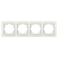 Рамка ELBI VEGA белая 4-на (510-010200-228)