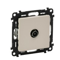 Розетка TV кінцева шлейф Legrand Valena Life слонова кістка