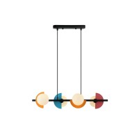 Підвісний світильник, люстра Italux PND-37482-4-MLTI Nauti G9 4x25W IP20