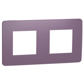 Двопостова рамка Schneider Electric NU280414 (ліловий/білий)