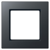 Рамка 1-постова Jung A creation AC581BFANM антрацит