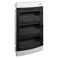 Встраиваемый модульный щиток NOARK PNF 36T прозрачные двери 3x12м IP40 (101516)