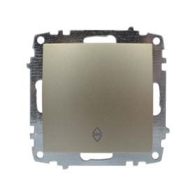 Выключатель ELBI ZENA Silverline титан 1кл проходной без рамки ( 609-011400-209 )