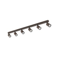 Светильник поворотный, спот TK Lighting 6183 Top GU10 6x10W IP20 коричневый