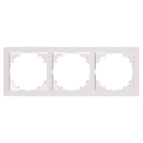 Рамка 3-местная E.Next e.lux.10064L.3.fr.white белая (ins0040053)