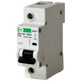 Автоматический выключатель Promfactor ECO FB1-125 1P C 10A 10кА (FB1C10010)