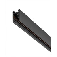 Магнітний шинопровід накладний Nowodvorski 11725 NANO-LVM Track 2m IP20 чорний