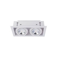 Точковий світильник Nowodvorski 9574 Downlight GU10, ES111 2x15W IP20 білий