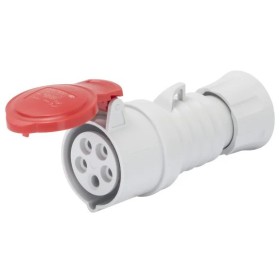 Переносной разъем GEWISS IP44 3P+N+E 16A 400В (GW62009H)