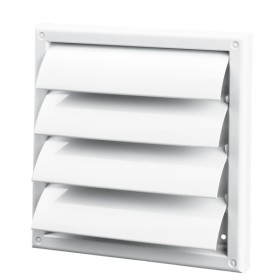 Грати Vents МВ 120 Ж АБС біла