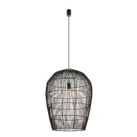 Підвісний світильник, люстра Nowodvorski 11168 Haiti L E27 1x25W IP20 чорний