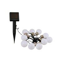 Гирлянда на солнечной батарее Goldlux 309280 Milki LED 3000K IP44 белая