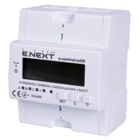 Трифазний лічильник E.Next e.control.w09 5А/СТ 1.0 RS485 (i0310039)