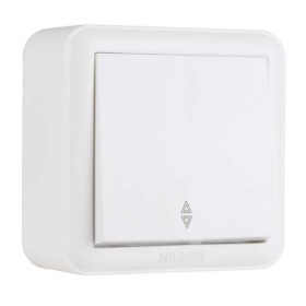 Вимикач Nilson Unique білий 1кл прохідний ( 28111007 )