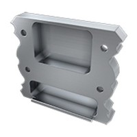 Заглушка Lumines для типа TALIA без отверстия серебро